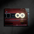 BMW M3 E30 – Exkluzivní LED Podsvícený Obraz | Wall Art