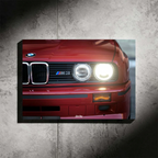 BMW M3 E30 – Exkluzivní LED Podsvícený Obraz | Wall Art