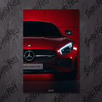Mercedes AMG GTS – Exkluzivní LED Podsvícený Obraz | Wall Art