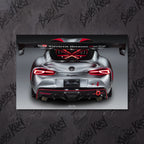 Toyota GR Supra – Exkluzivní LED Podsvícený Obraz | Wall Art
