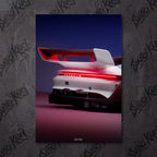 Porsche 911 GT3 R Rennsport – Exkluzivní LED Podsvícený Obraz | Wall Art