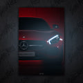 Mercedes AMG GTS – Exkluzivní LED Podsvícený Obraz | Wall Art